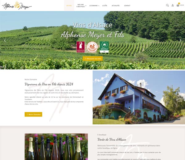 Vin d'Alsace Alphonse MEYER et Fils