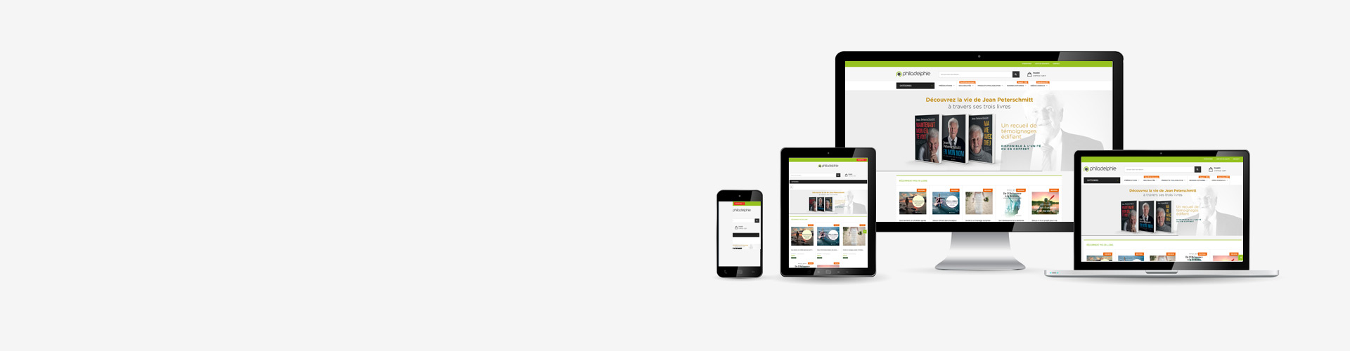 Site internet multi-écrans compatible tablette et smartphone